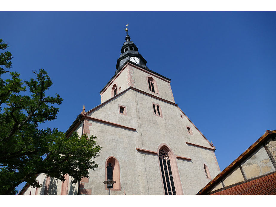 Sankt Crescentius on Tour in Ostheim und auf dem Kreuzberg (Foto: Karl-Franz Thiede)